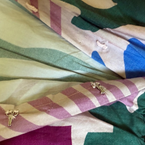 Oliphant Multicolor Abstract Midi Dress - Picture 4 of 6